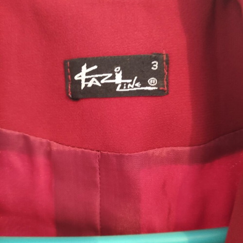 A-Style red blazer jacket used size L
