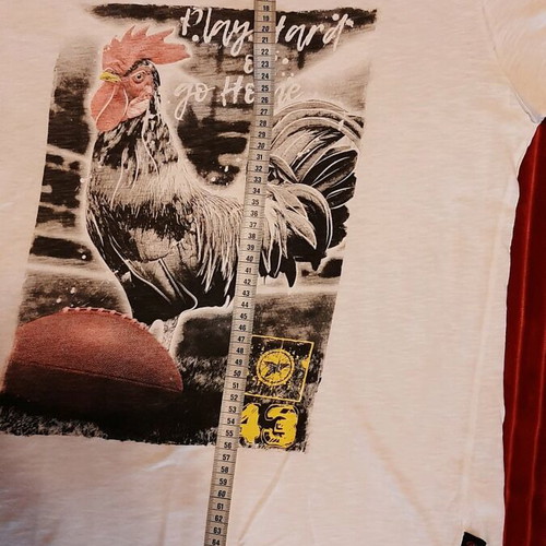 T shirt Clever used, white No XL