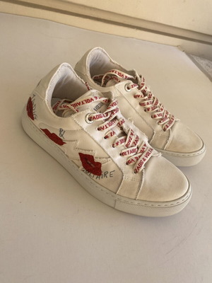 Zadig & Voltaire La Flash Lips sneakers size 37