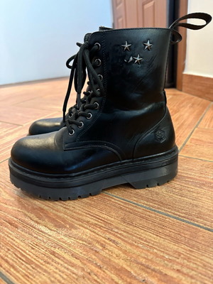 Lumberjack high boots size 37 like new, black