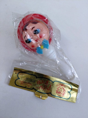 Pitsiriko rattle Greek made Angeloudis 1960s new