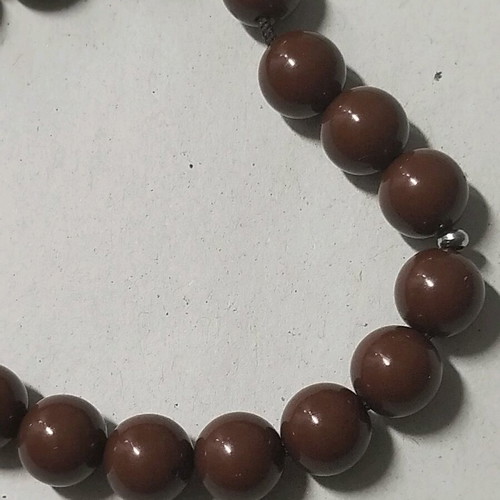 Worry beads with natural red jasper new