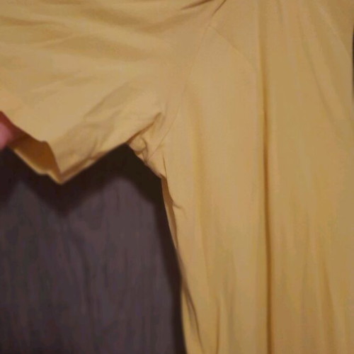 Makó dress like new, yellow with pockets