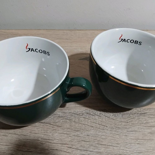 Jacobs collectible mugs used, set of 2