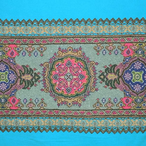 Handmade embroidery made to order, 70 x 30 cm, unique design