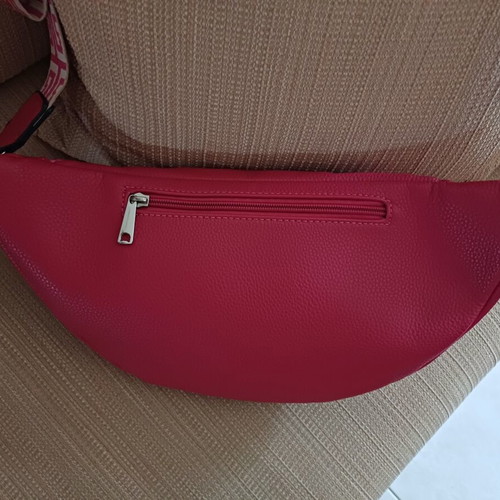 2R Bags Firenze Fanny Pack Belt Bag in Bright Fuchsia Like New