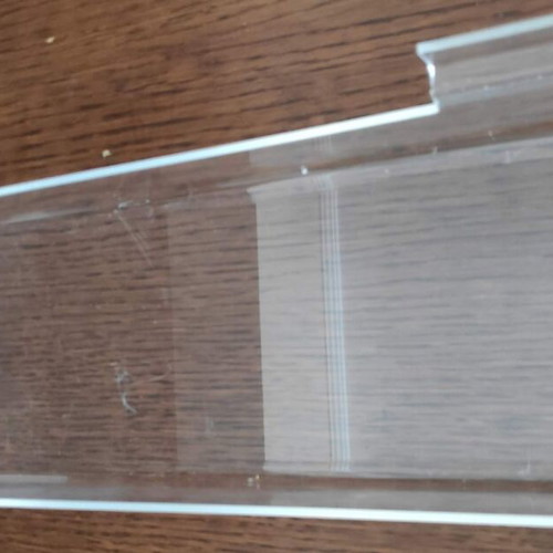 Plexiglass case for Slat back like new