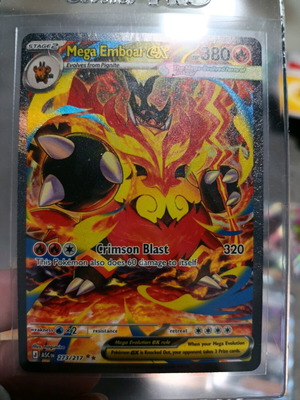 Mega Emboar EX Ascended Heroes 273/217 Special Illustration Rare