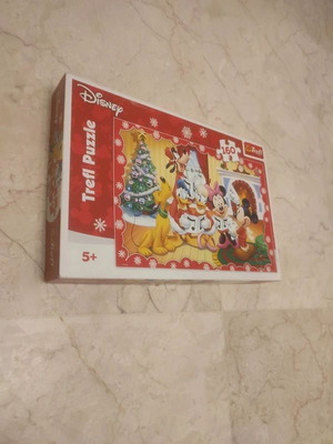 Disney Christmas Kids Puzzle 160 Pieces Trefl like new