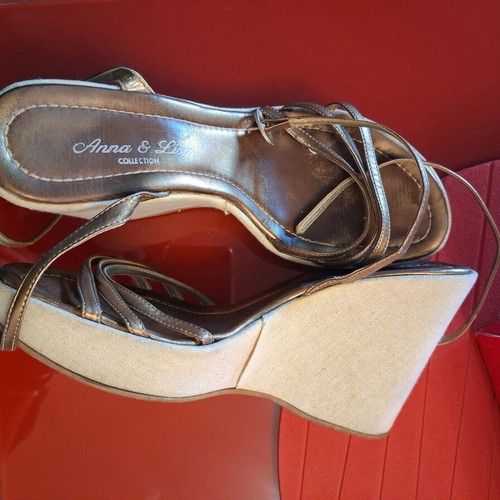 Women's shoes used, pack of 12, size 37.5, black and gray