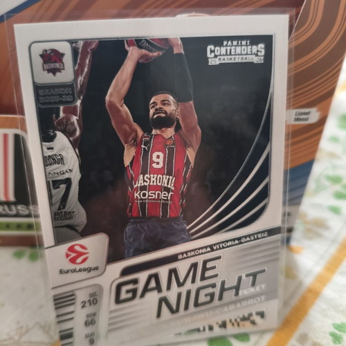 Timothe Luwawu Cabarrot Game Night Euroleague Contenders Card new
