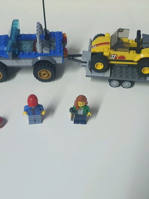 Lego City 60082 Dune Buggy Trailer used without box and instructions