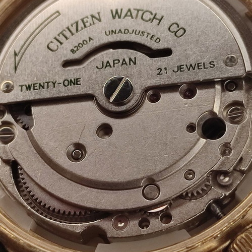 Citizen Automatic 21 Jewels Vintage 34mm wristwatch used, gold tone