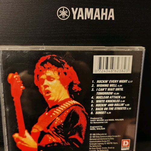 Gary Moore Live In Japan CD like new, metal