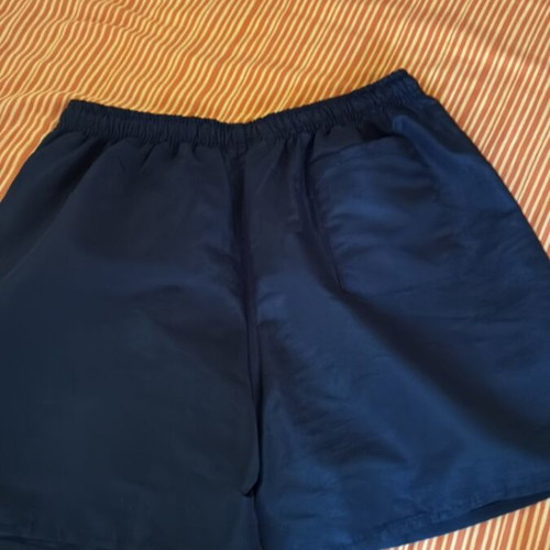 Moncler swimwear used, black, size M with hole in pocket