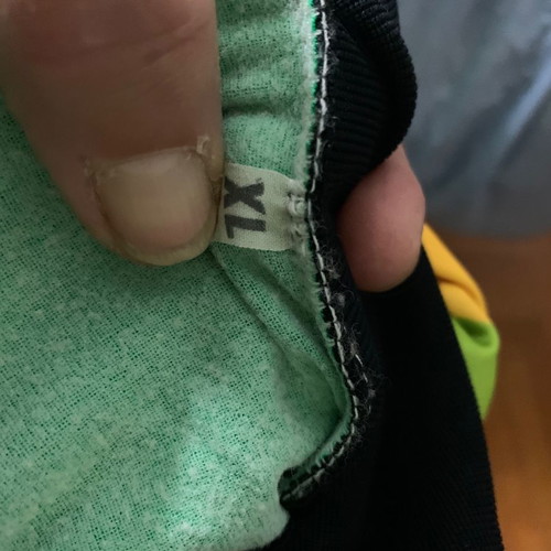 Old goalkeeper kit XL size used, authentic