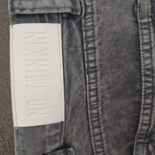 No Thinkin Jeans like new, gray, size M 38 10