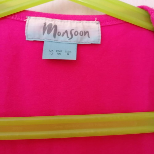 Monsoon blouse new, cotton, fuchsia, size M/L