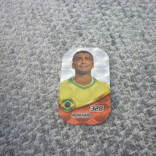 Romario Brazil collectible metal football tag used #328
