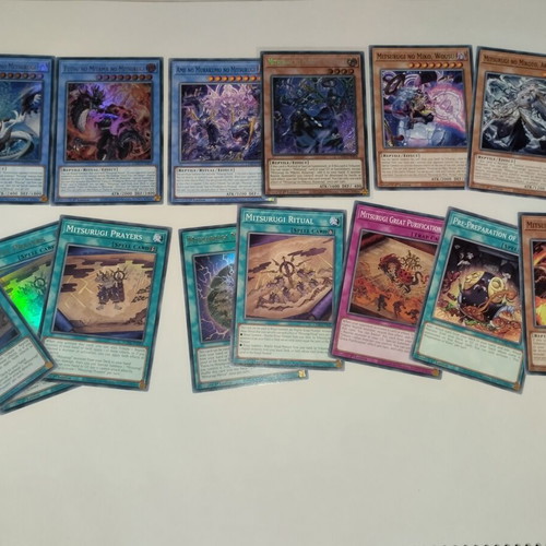 Mitsurugi Deck Core Cards like new