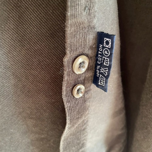 Velvet shirt, green, XXL