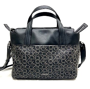 Calvin Klein grey handbag