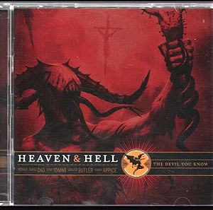 Heaven and Hell - The Devil You Know cd/dvd