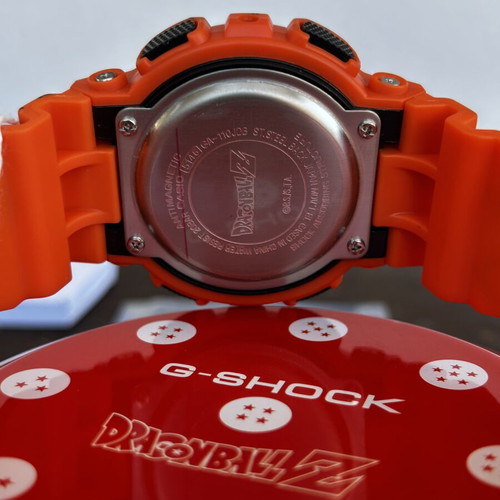 Casio GA-110JDB G-Shock Dragonball Z watch new, orange