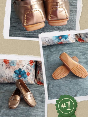 Damart low shoes and Apepazza ballerinas used, size 37