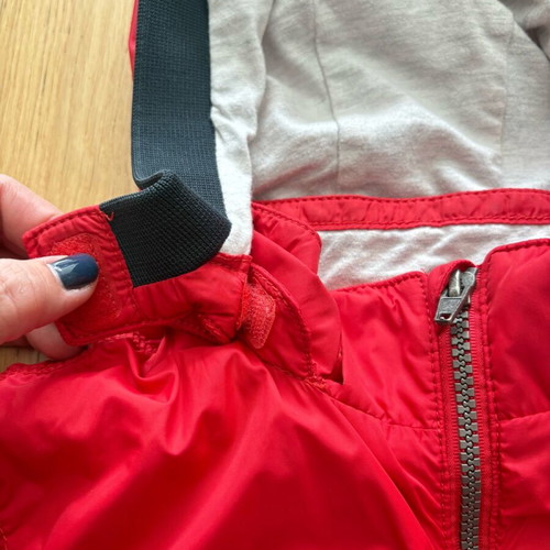 H&M jacket like new, windbreaker, size 6-7 years, red