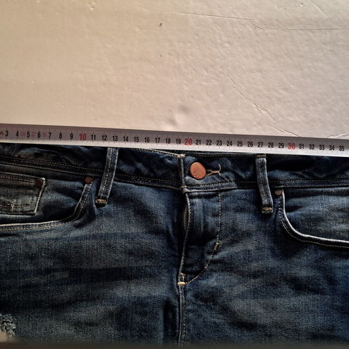 Collin's denim short skirt, size 38, blue