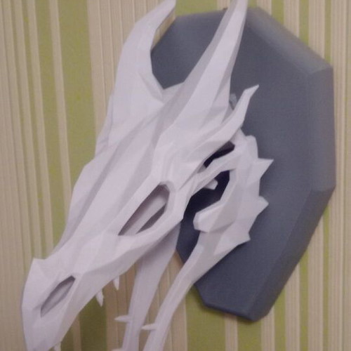 Dragon Skull Wall Decor from The Elder Scrolls Skyrim new