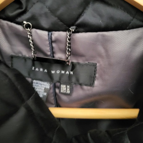Zara Black Jacket Size M like new