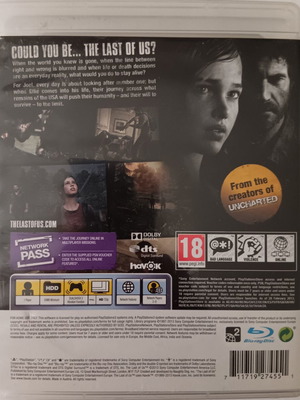 The Last of Us PS3 game used, complete with manual