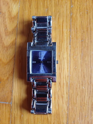 Bhagi collection wristwatch like new, unisex gray inox