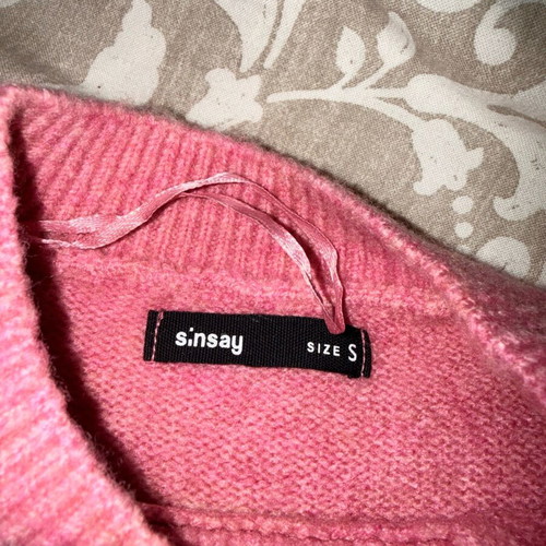 Sinsay Pink Knitted Sweater Used