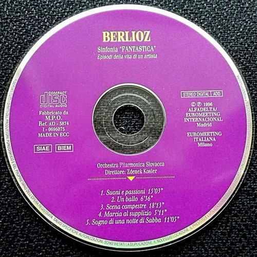 Berlioz Sinfonia Fantastica CD new, classical