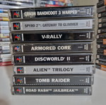 Παιχνίδια PlayStation (PS1) σαν καινούργια, σετ 9 τίτλοι