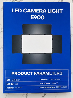 LED Camera Light E900 professional studio light