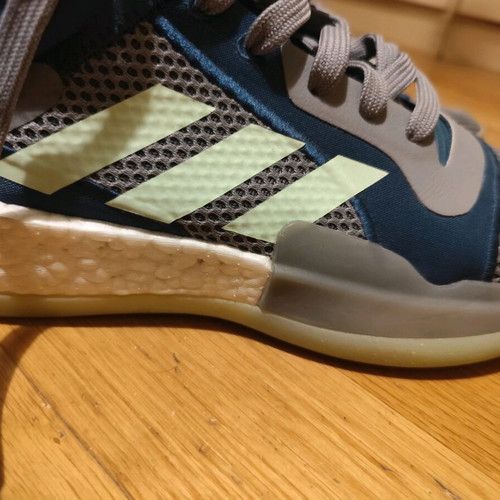 Adidas Marquee Boost grey athletic shoes like new, size 45.5