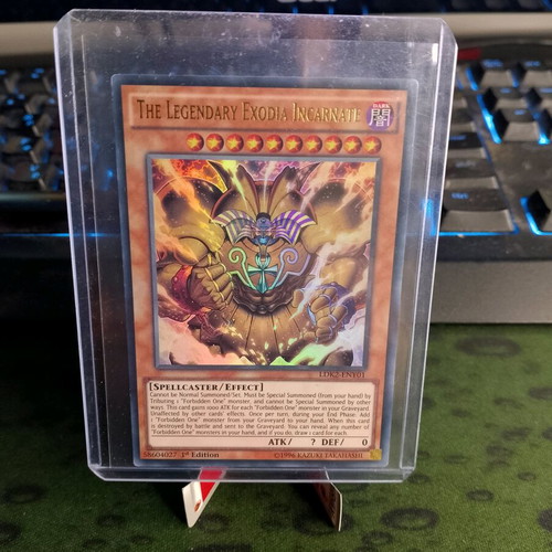 The Legendary Exodia Incarnate LDK2-ENY01 like new
