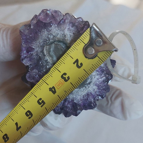Amethyst from Uruguay new, 231.37g with stalactite eye