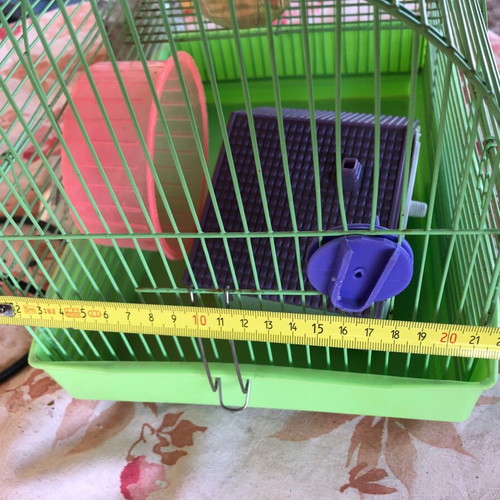 Hamster cage like new with accessories