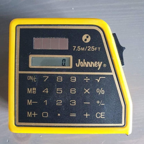 Johnney 7.5m tape measure calculator