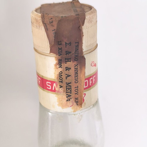 Smirnoff Red Label Vodka vintage, used, 70cl 40% alcohol