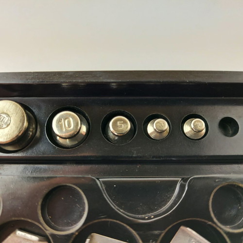 Set of gram weights for apothecary scale used