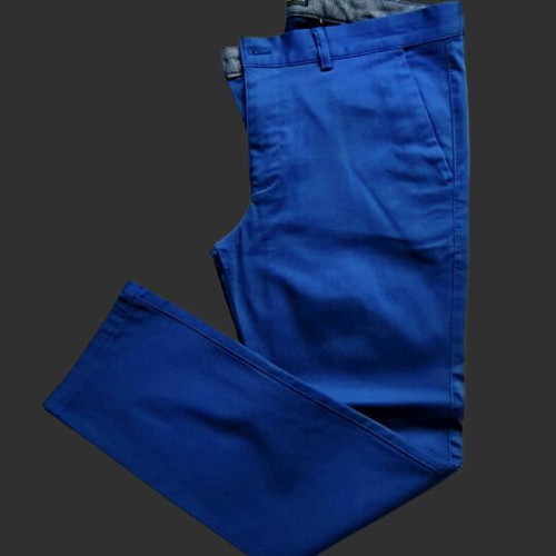 Edeson Fashion blue suit set new with jacket 50, trousers 32, shirt M and tie