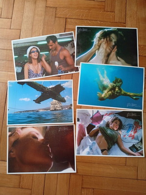 Lobby cards από την ταινία Ελεύθερη Κατάδυση 1995 σαν καινούργια, σετ 6