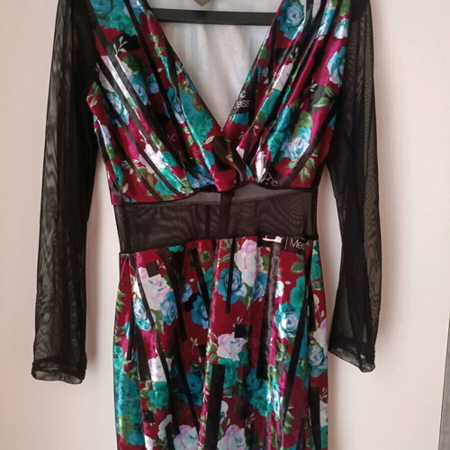 Mini dress Chic Mess new with transparency