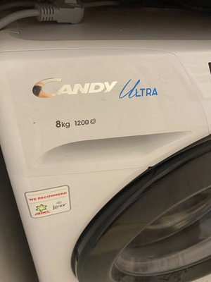 Candy Ultra washing machine like new, 8 kg capacity